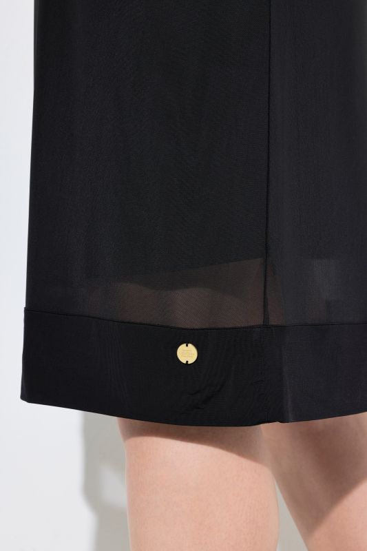 Sheer Layered Mesh Dress