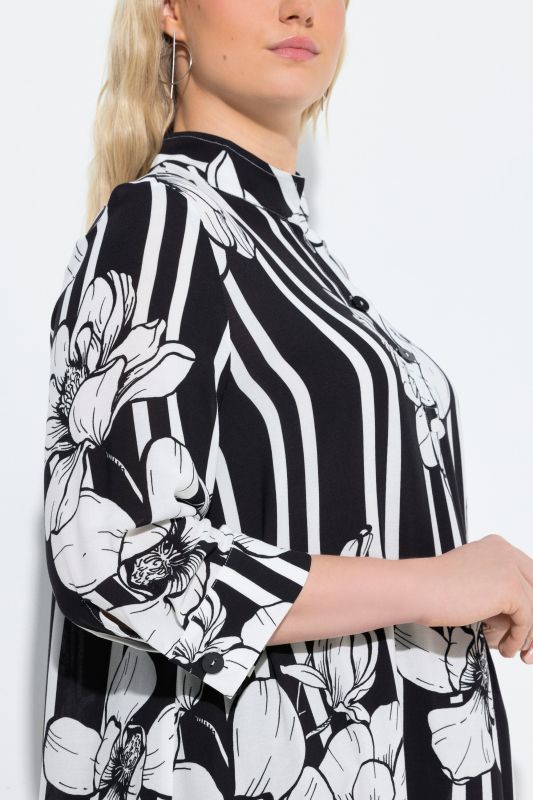 Туника с райета и цветя