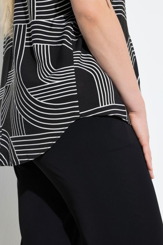 Блуза с геометричен принт