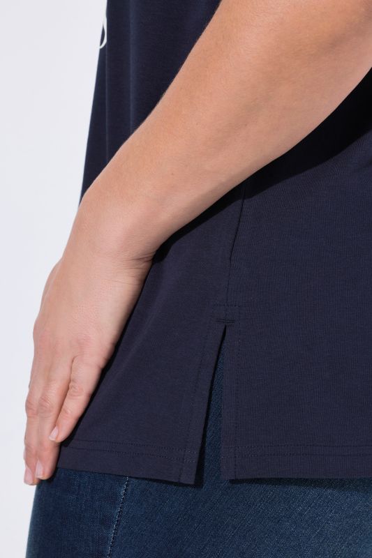 Тениска с принт на чайка