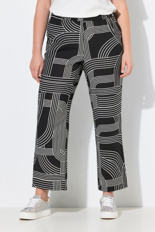 Панталон с геометрични мотиви