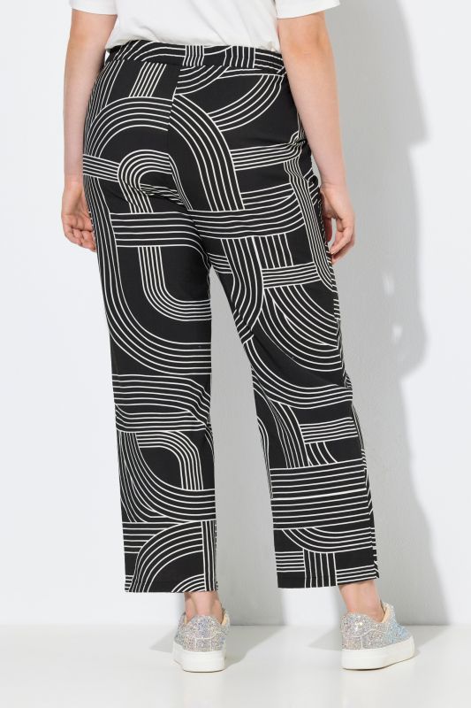 Панталон с геометрични мотиви