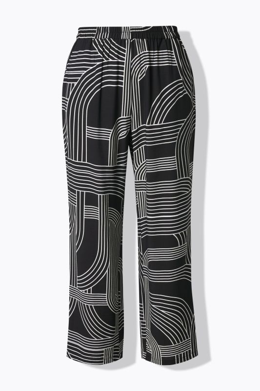 Панталон с геометрични мотиви