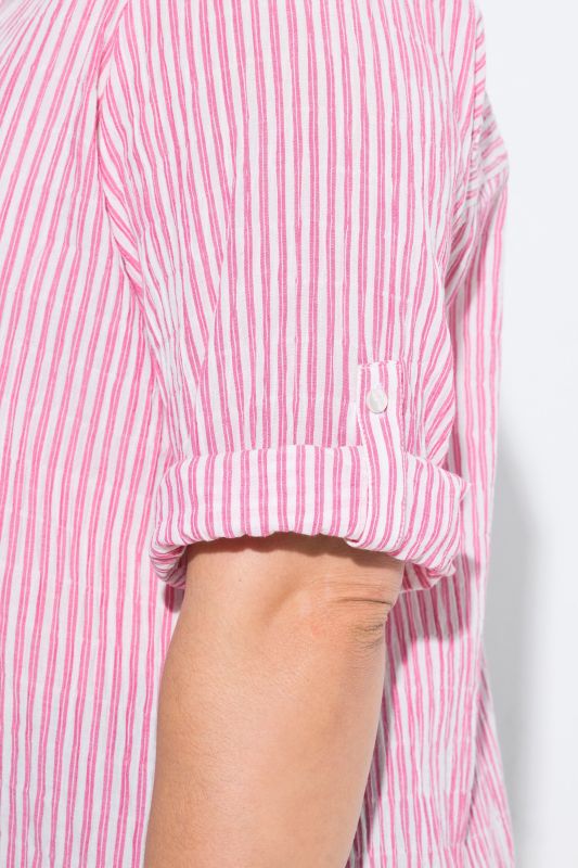 Striped Smocked Blouse