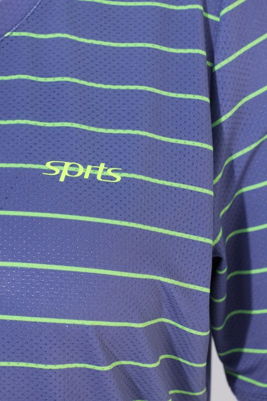 Neon Stripe Short Sleeve Performance Tee