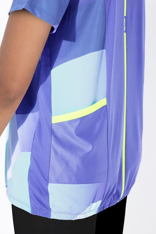 Wave Print Performance Tee