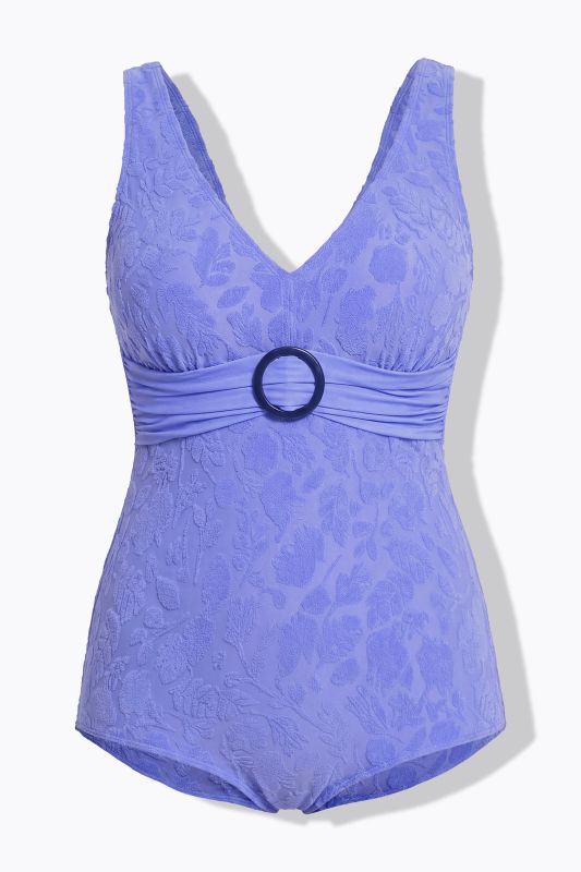 Бански с флорална структура