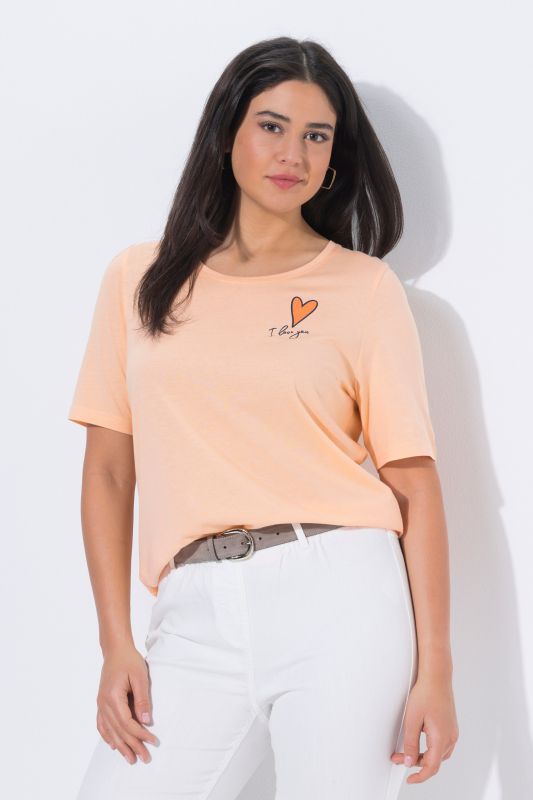 Heart Logo Print Short Sleeve Tee