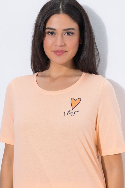 Heart Logo Print Short Sleeve Tee