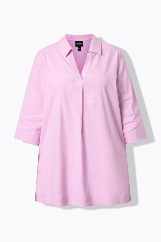 Туника ленена с яка