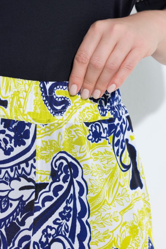 Панталон с пейзли принт