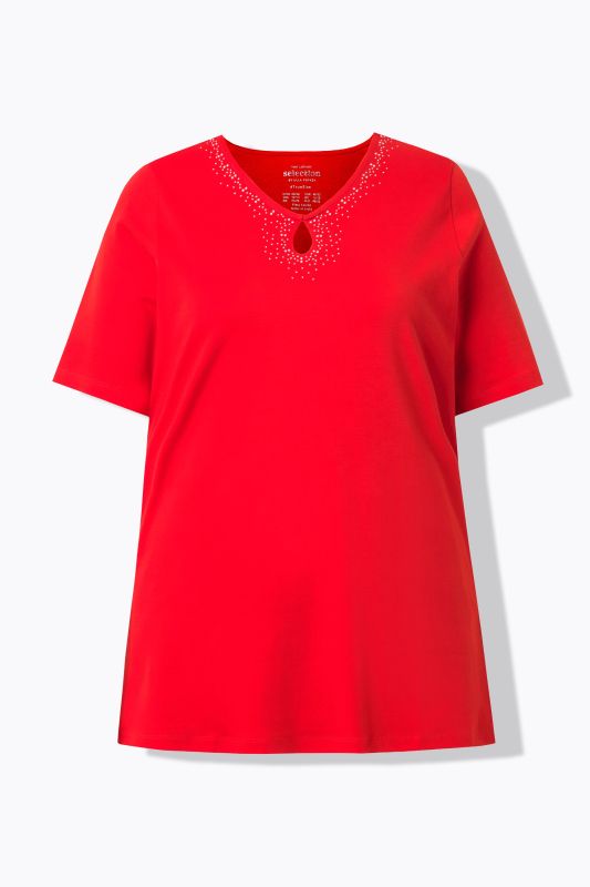 Блуза с камъчета