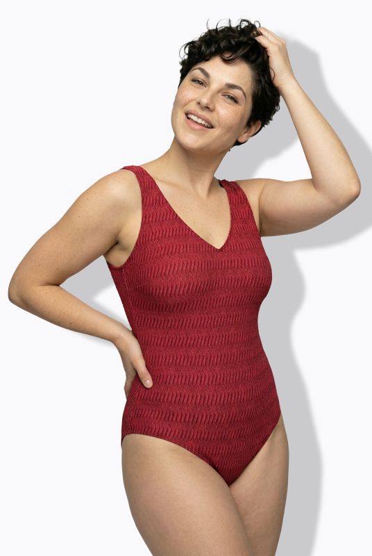 Textured Swimsuit