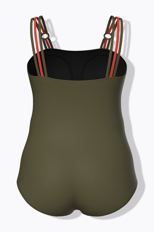 Бански с бохо райета