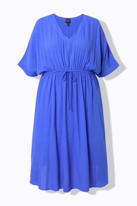 Drawstring Waist Dress