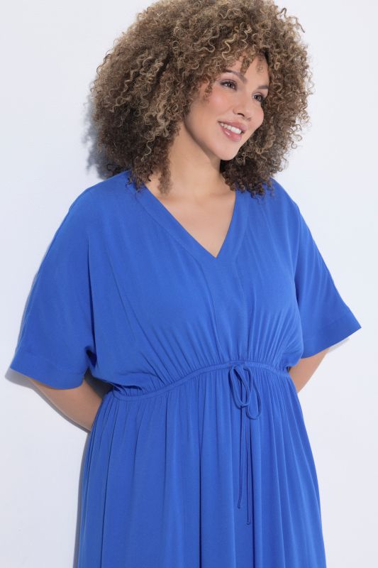 Drawstring Waist Dress