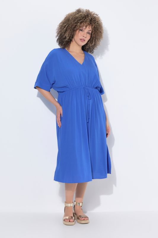 Drawstring Waist Dress