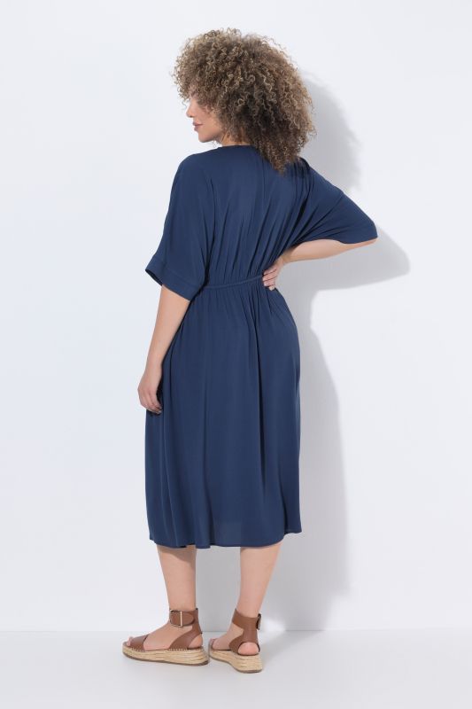 Drawstring Waist Dress