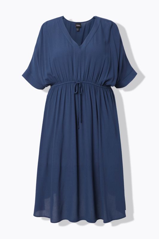 Drawstring Waist Dress