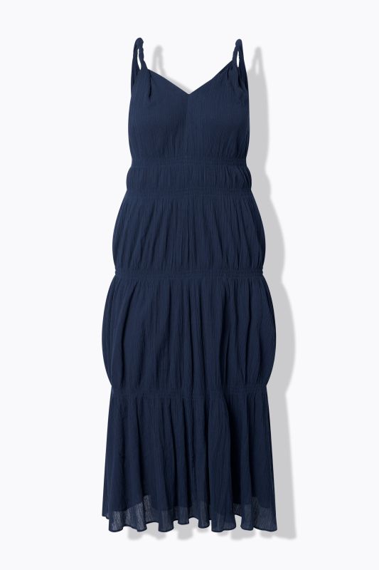 Рокля с шевови акценти