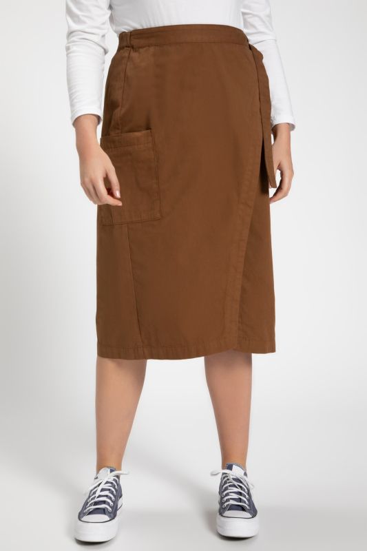 Eco Cotton Wrap Skirt