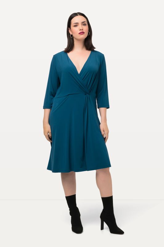 Draped Slinky Dress