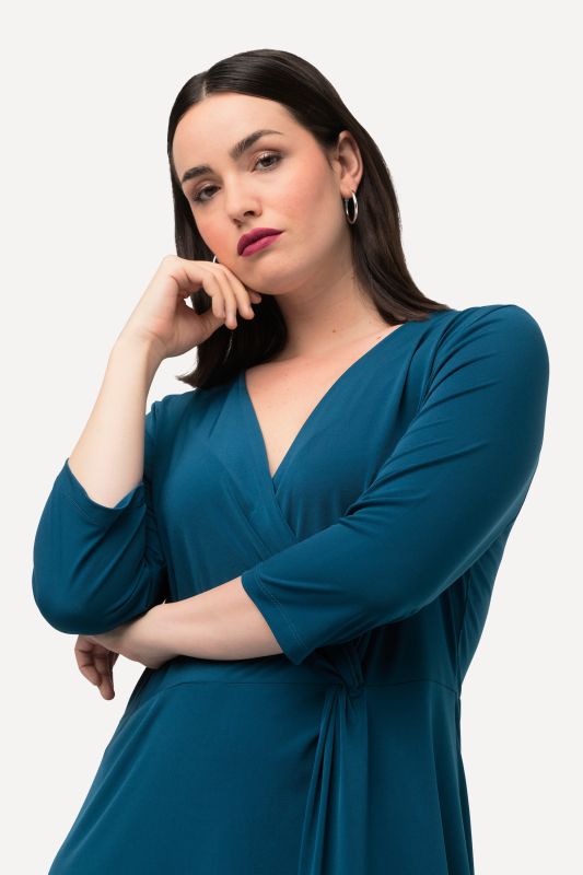 Draped Slinky Dress
