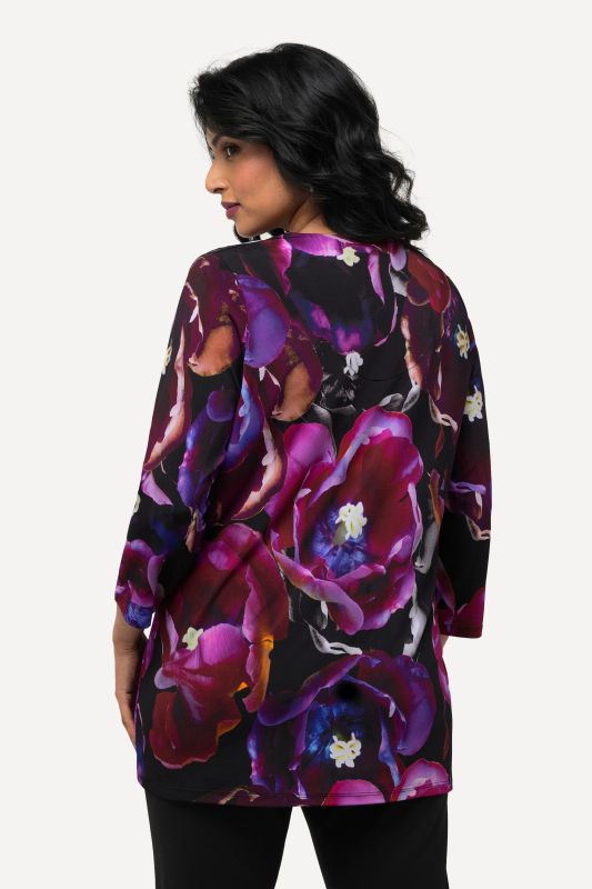 Tulip 3/4 Sleeve Slinky Top