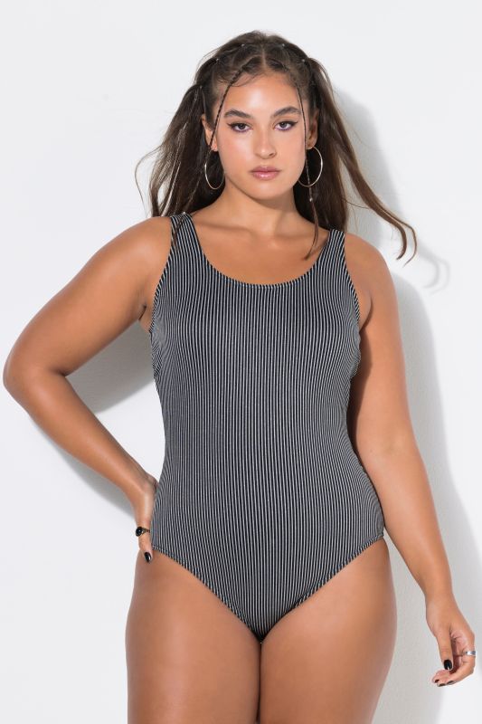 Glitter Stripe Swimsuit