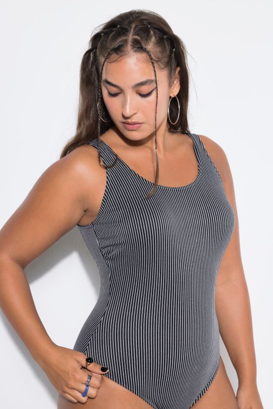 Glitter Stripe Swimsuit