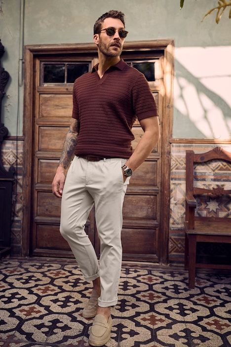FLEXNAMIC® knitted polo shirt
