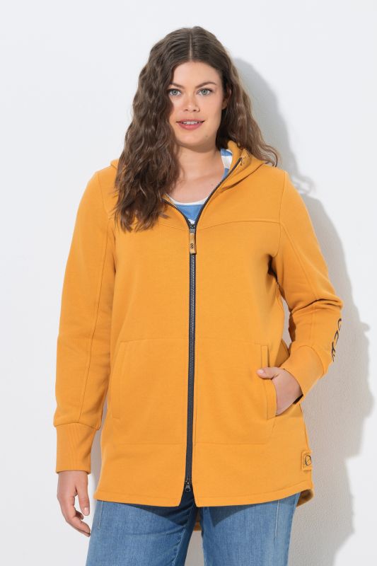 Contrast Zipper Hoodie