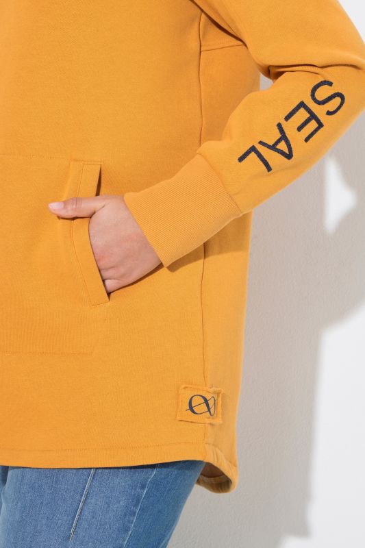 Contrast Zipper Hoodie