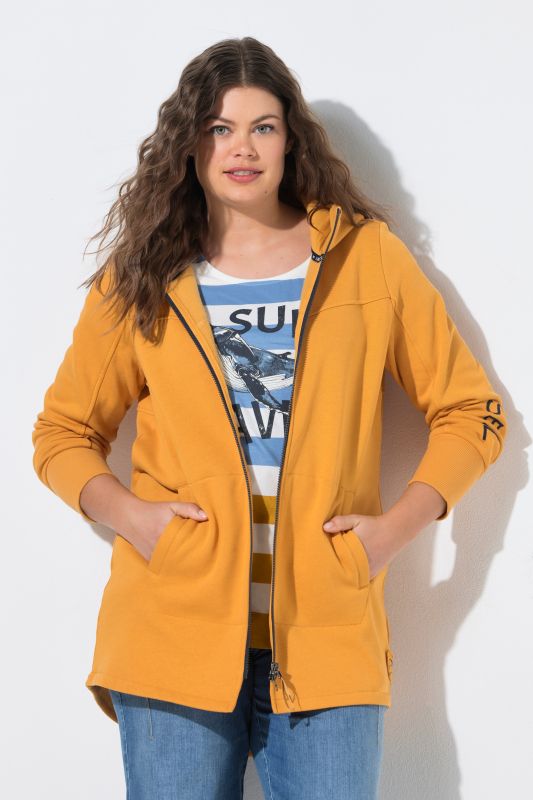 Contrast Zipper Hoodie
