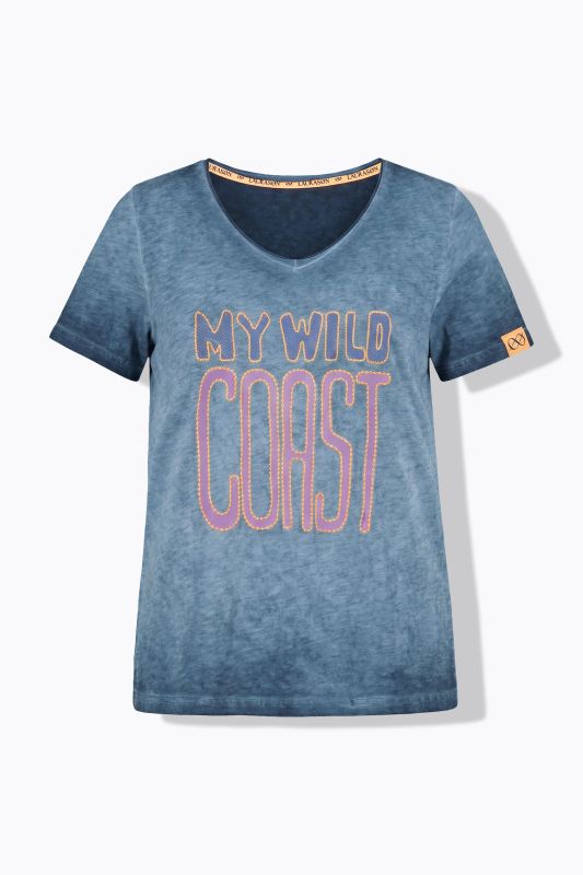 My Wild Coast V-Neck Graphic Tee