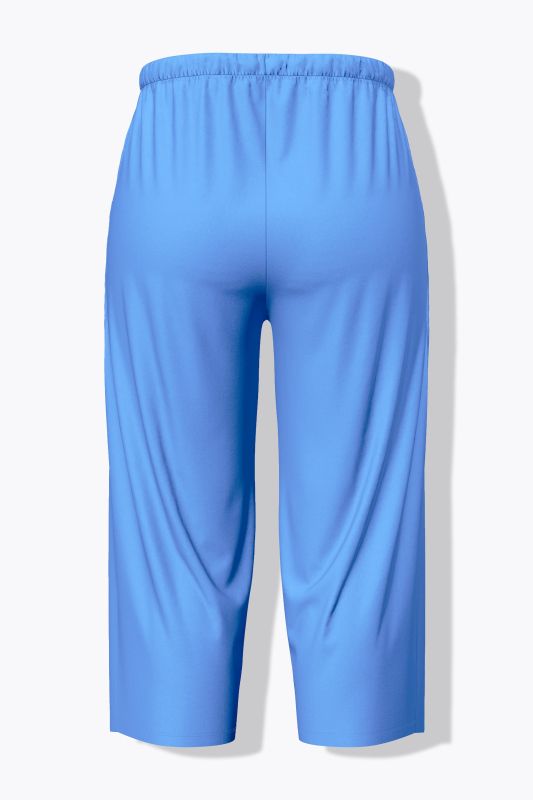 Cotton Knit Crop Pants