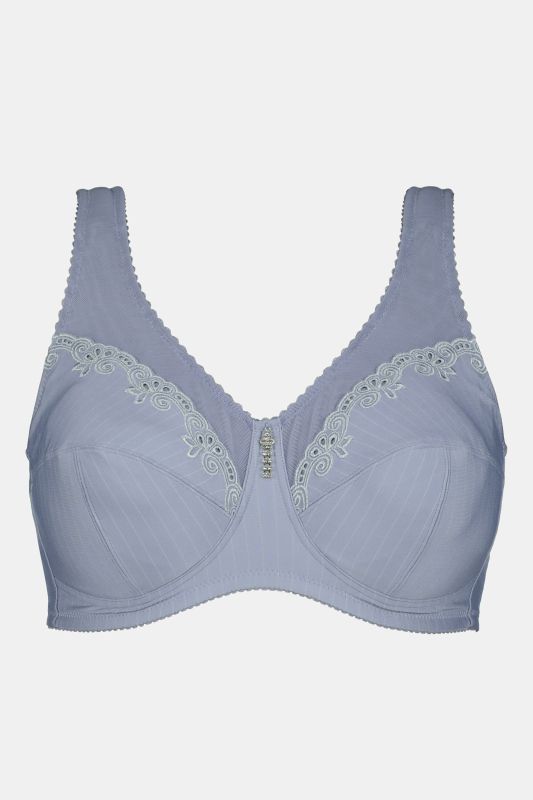 Kelly Pinstripe Support Bra