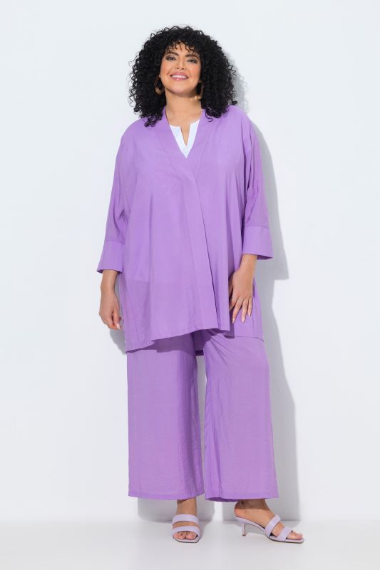 Oversized V-Neck Snap Close Cardigan