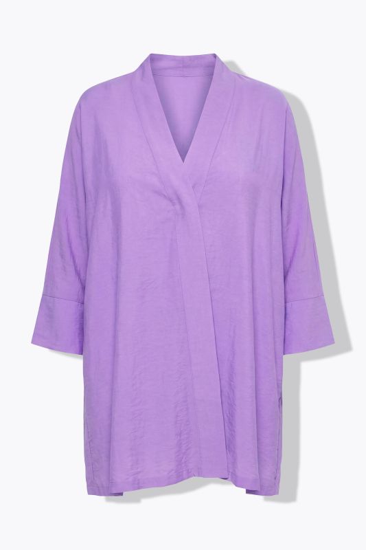 Oversized V-Neck Snap Close Cardigan