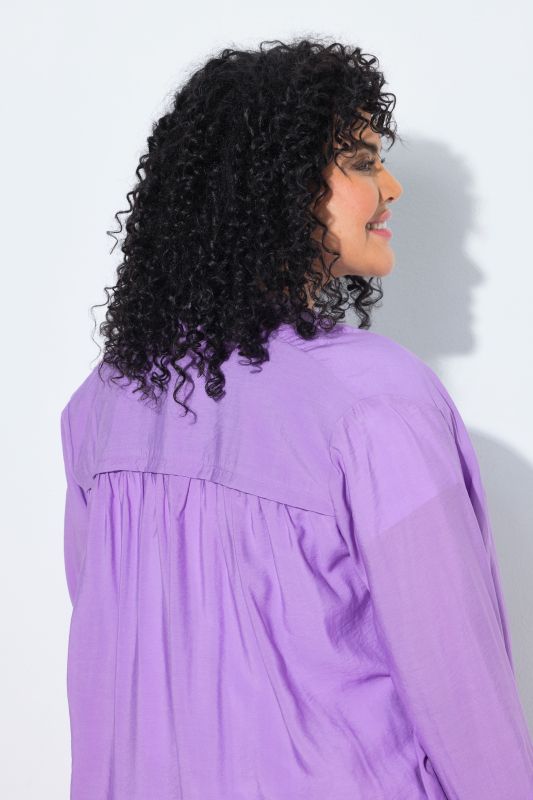 Oversized V-Neck Snap Close Cardigan