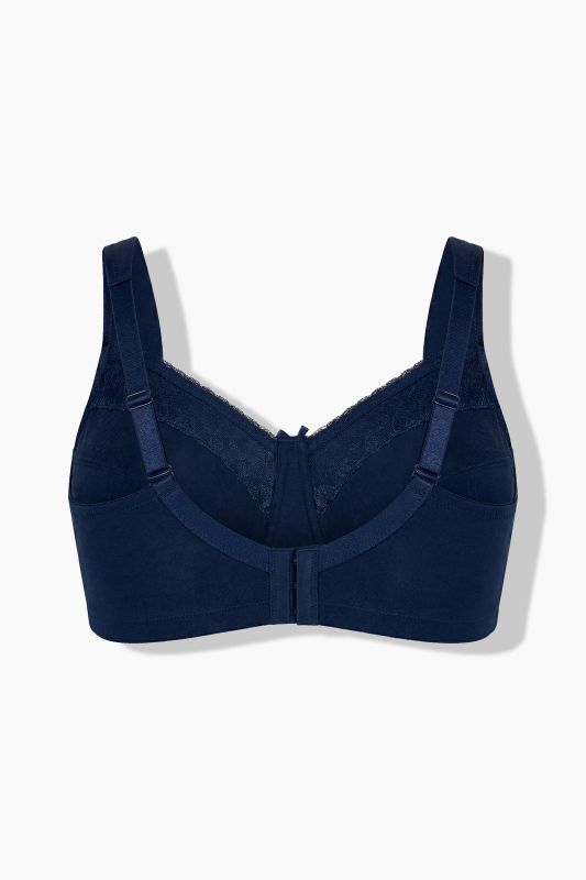 Lace Panel Relief Bra