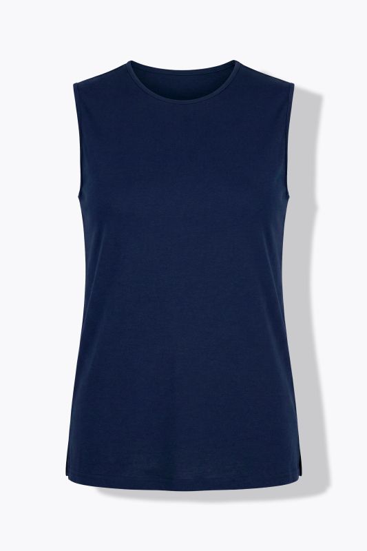Eco Cotton Crew Neck Tank Top