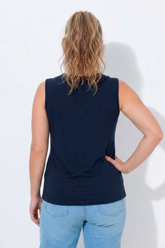 Eco Cotton Crew Neck Tank Top