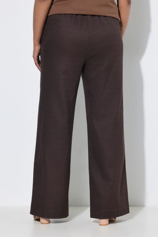 Textured Stripe Comfort Waist Pants