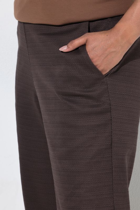 Textured Stripe Comfort Waist Pants