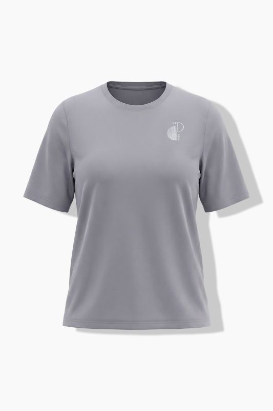 Metallic Back Embroidered Tee