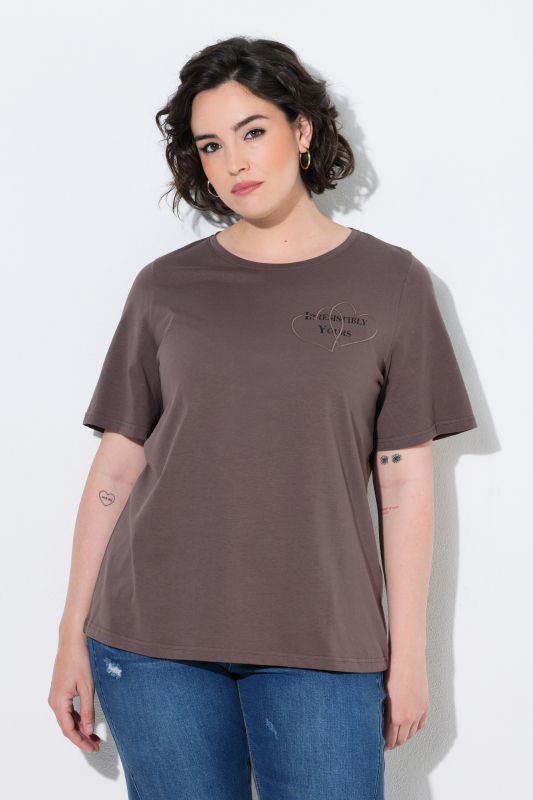 Irresistibly Yours Tonal Embroidered Tee