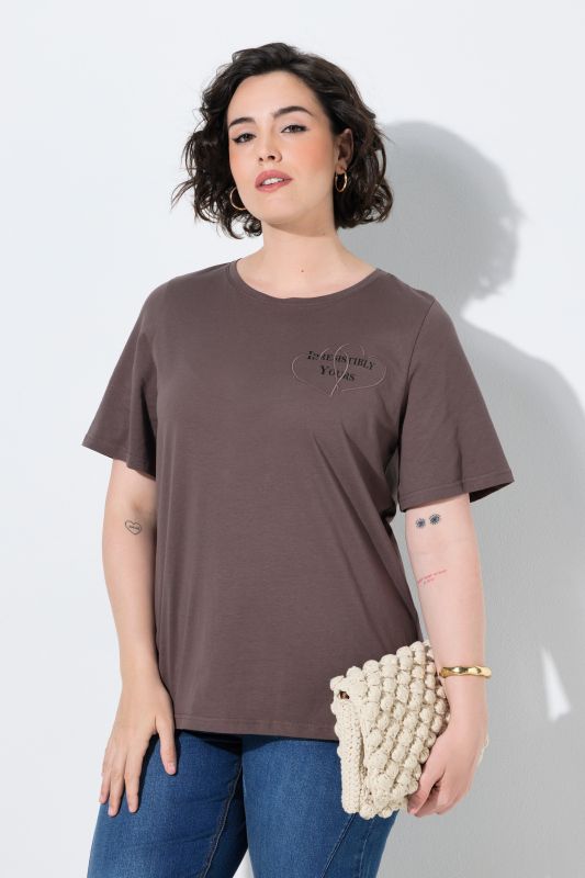 Irresistibly Yours Tonal Embroidered Tee