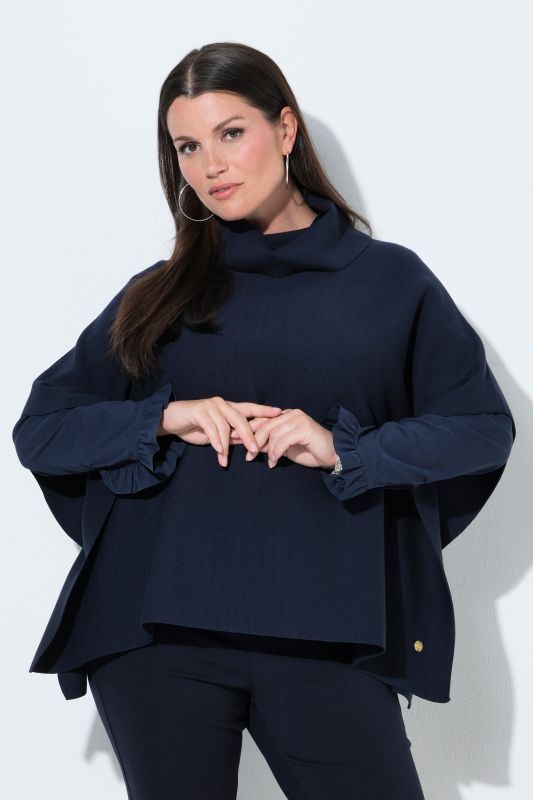 Пончо плетено