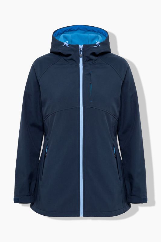Яке от Softshell с контрастни акценти